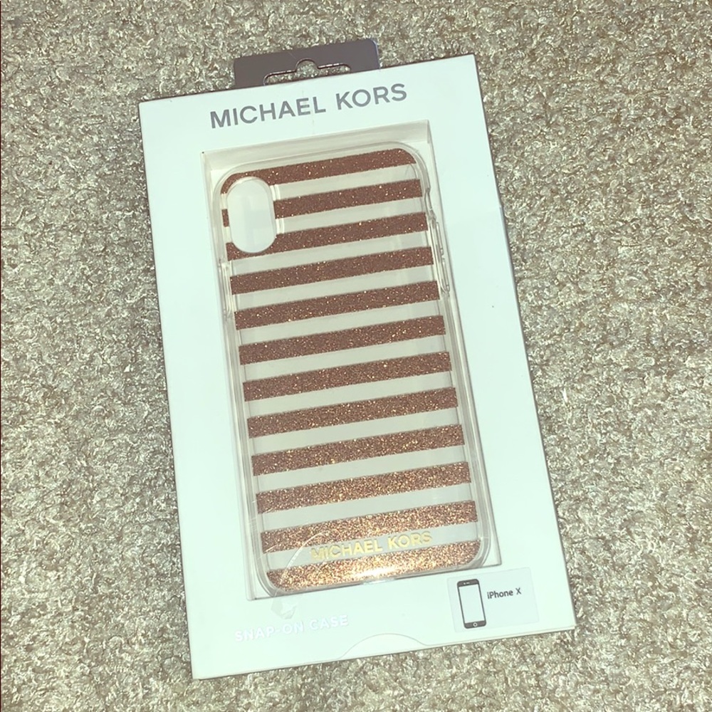 NWT Michael Kors iPhone X case